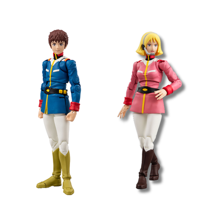 [Special Bundle] Mobile Suit Gundam GMG - Earth Federation Forces Amuro Ray & Sayla Mass Uniform Ver. [Pre-Order Dec 2026]
