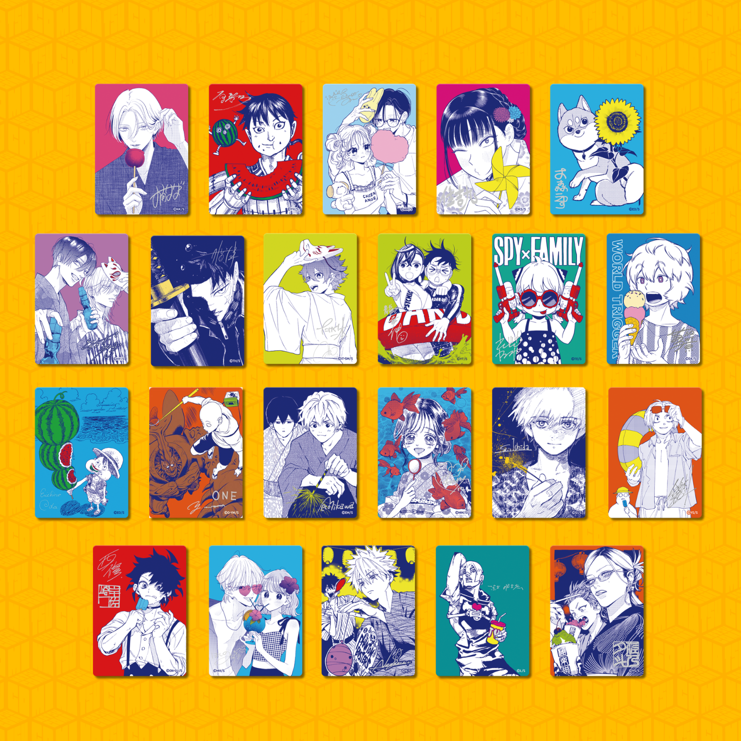 [Special Bundle] Natsucomi 2026 Metallic Card Complete Set Of 22 Cards