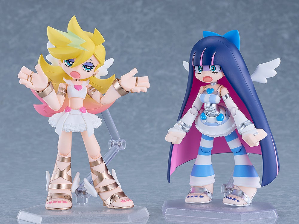 [Special Bundle] New Panty & Stocking with Garterbelt Figma Figure - Panty & Stocking Angel Ver. Complete Set of 2 Types [Pre-Order Jul 2027]