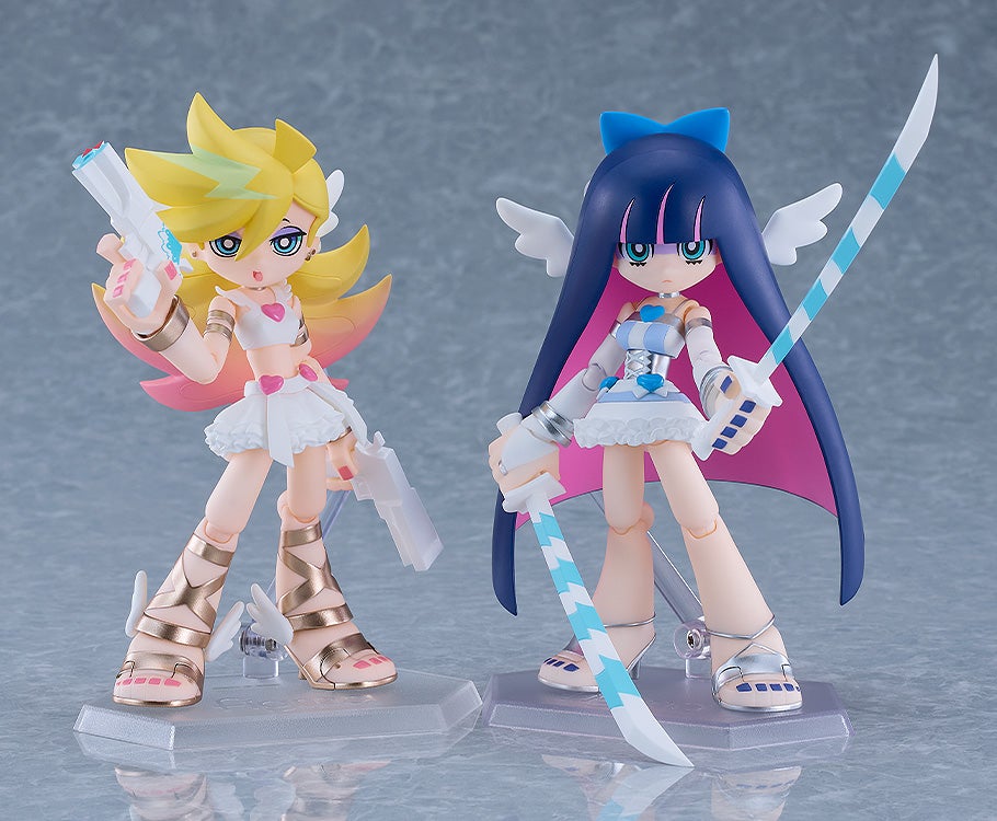 [Special Bundle] New Panty & Stocking with Garterbelt Figma Figure - Panty & Stocking Angel Ver. Complete Set of 2 Types [Pre-Order Jul 2027]