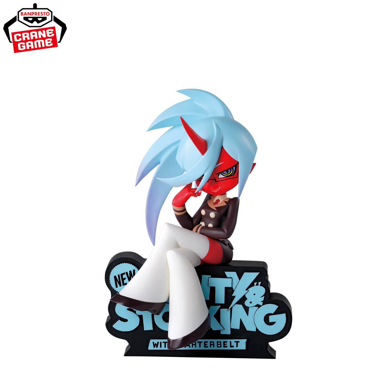 [Special Bundle] New Panty & Stocking with Garterbelt Monitor Top Figure - Scanty & Kneesocks (2 Types) [Pre-Order Aug 2027]