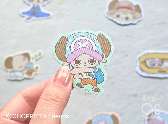 [Special Bundle] One Piece Cute Character Sticker - Chopper's Die-Cut Cross Sticker Complete Set of 12 Types