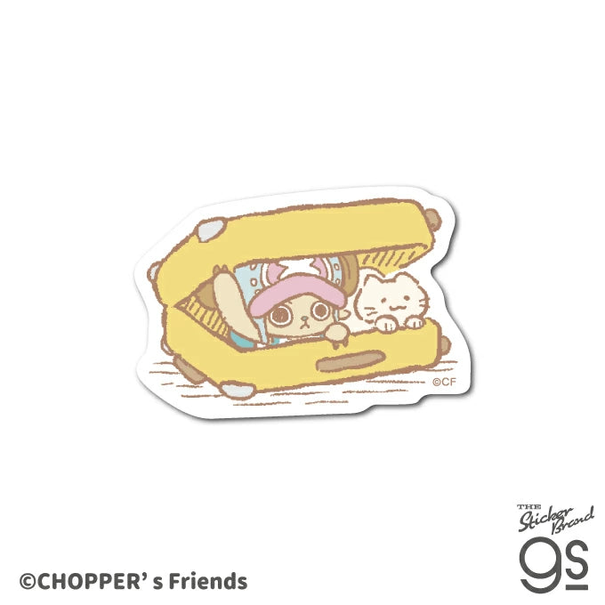 [Special Bundle] One Piece Cute Character Sticker - Chopper's Die-Cut Cross Sticker Complete Set of 12 Types