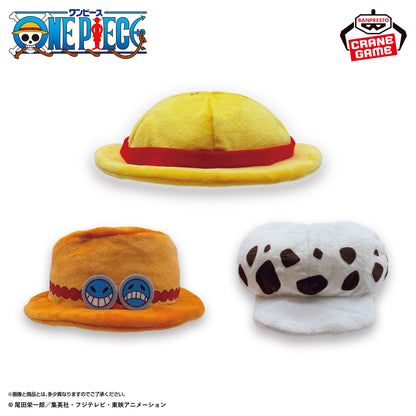 [Special Bundle] One Piece Pocket Tissue Cover - Monkey D. Luffy, Portgas D. Ace, Trafalgar Law's Hat (3 Types) [Pre-Order Sep 2026]