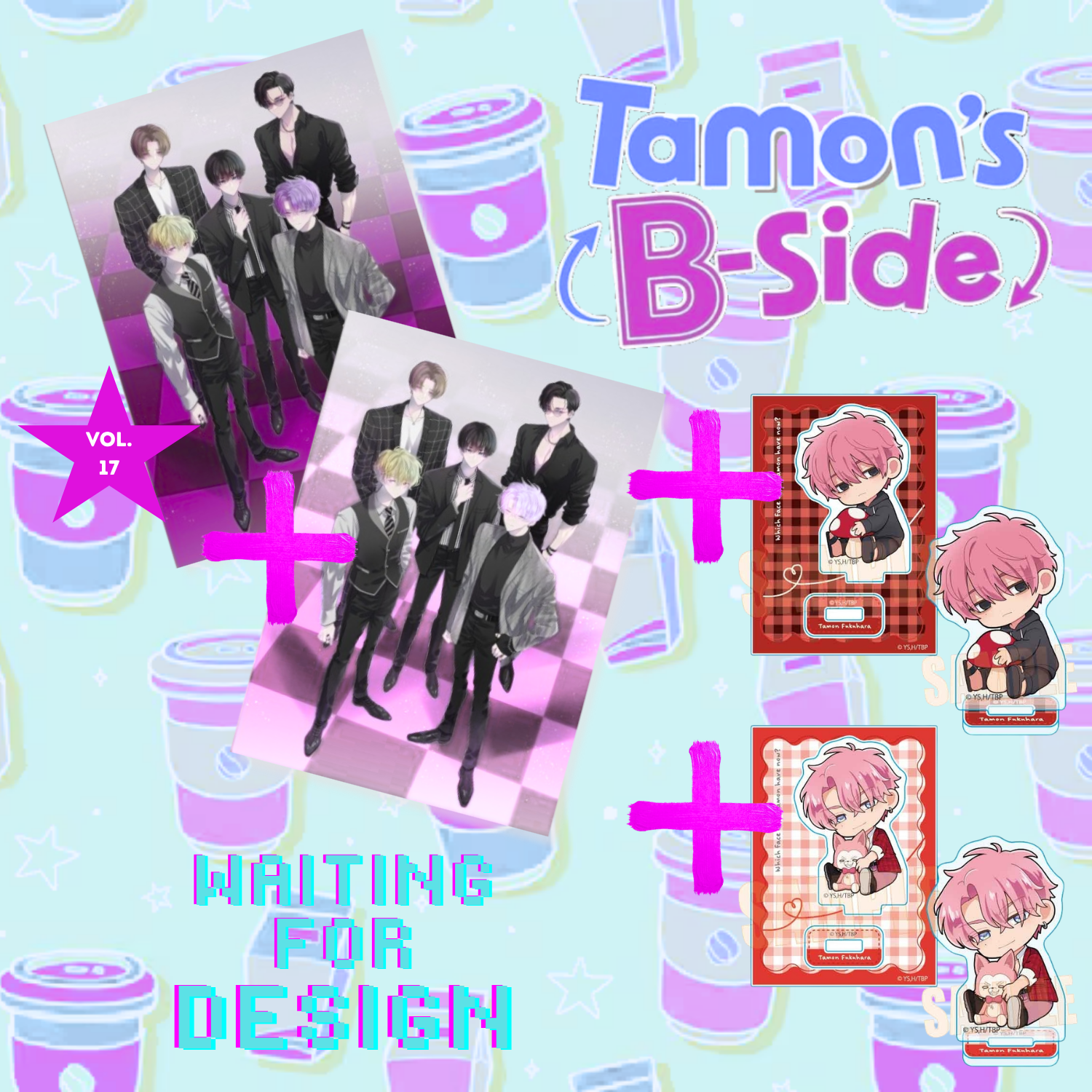 [Special Bundle] Tamon’s B‑Side - Tamon’s B‑Side Vol. 17 + Secret Backstage Booklet + Duo Gyugyutto Mini Stands  [Pre-Order Oct 2026]