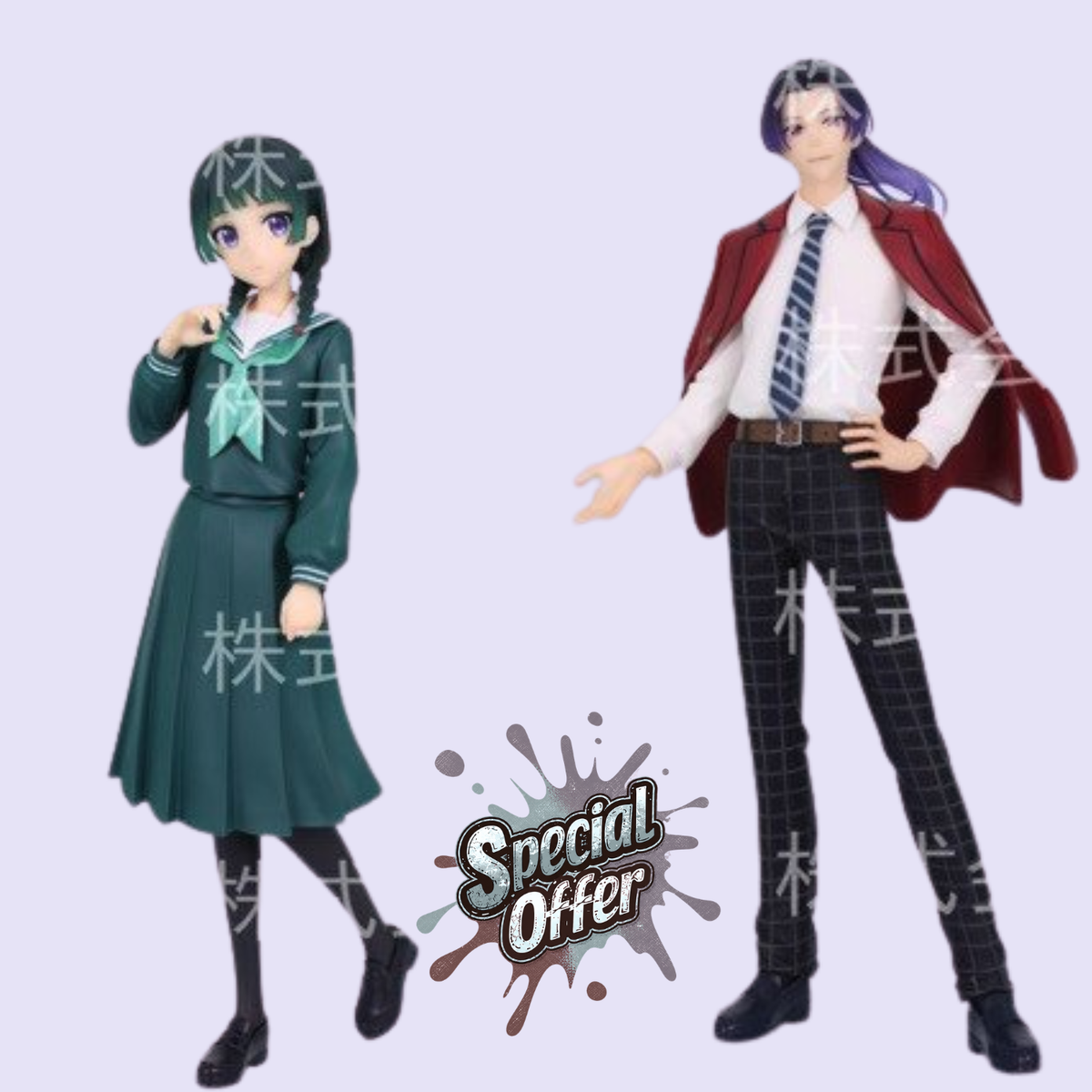 [Special Bundle] The Apothecary Diaries Vivit Figure - Mao Mao & Jinshi School Diaries Ver. Complete Set of 2 Types [Pre-order Apr 2027]