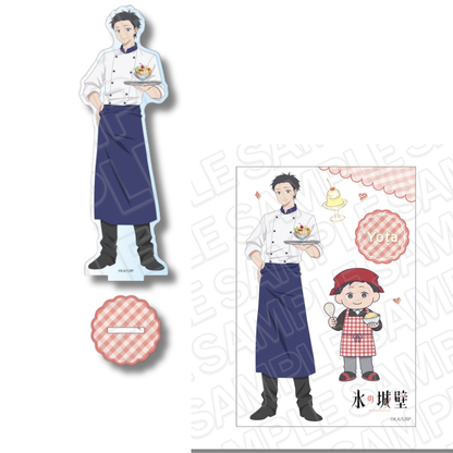 [Special Bundle] The Ramparts of Ice Cafe Event- Acrylic Figure & Stickers Cafe Ver. (4 Types) [Pre-Order Oct 2026]