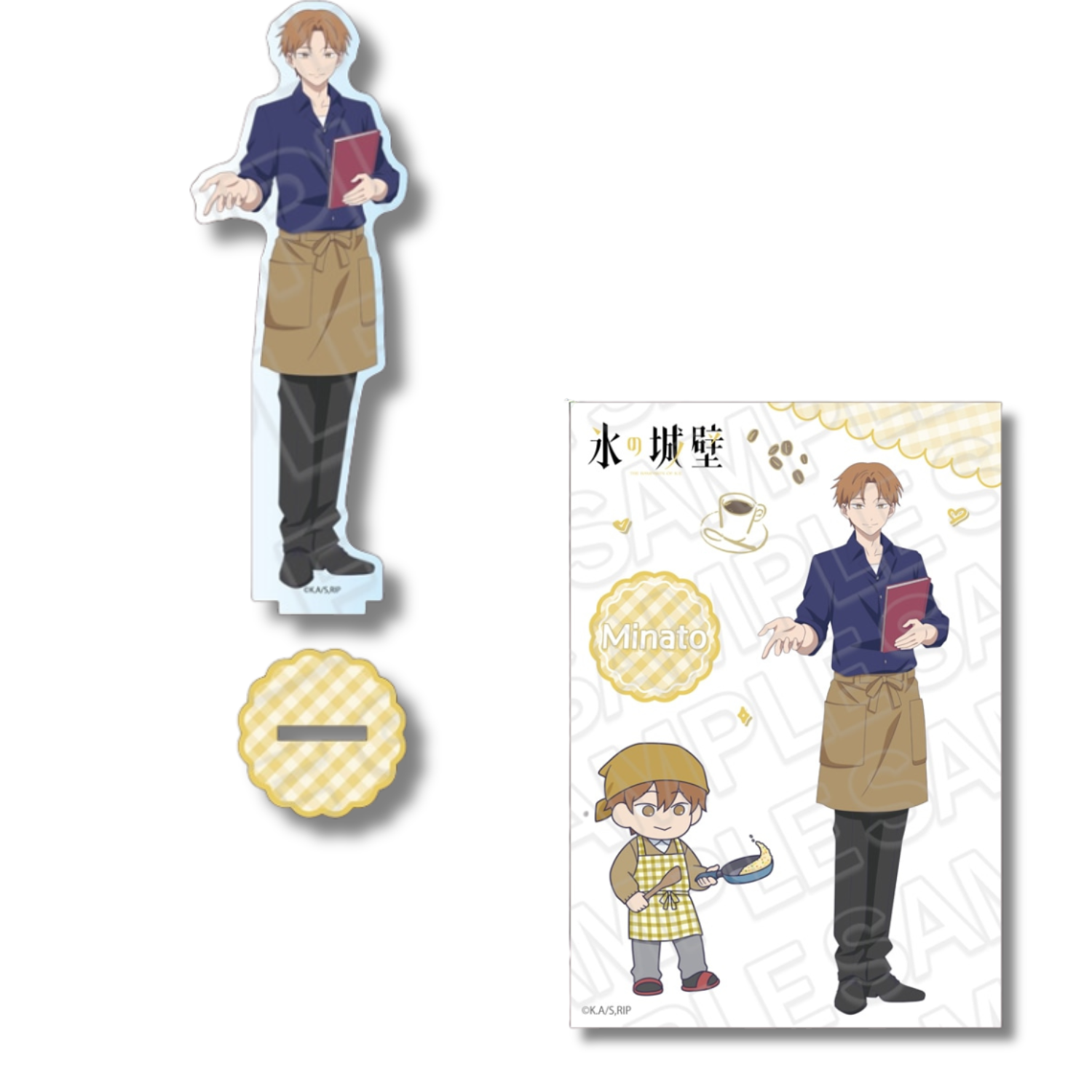 [Special Bundle] The Ramparts of Ice Cafe Event- Acrylic Figure & Stickers Cafe Ver. (4 Types) [Pre-Order Oct 2026]