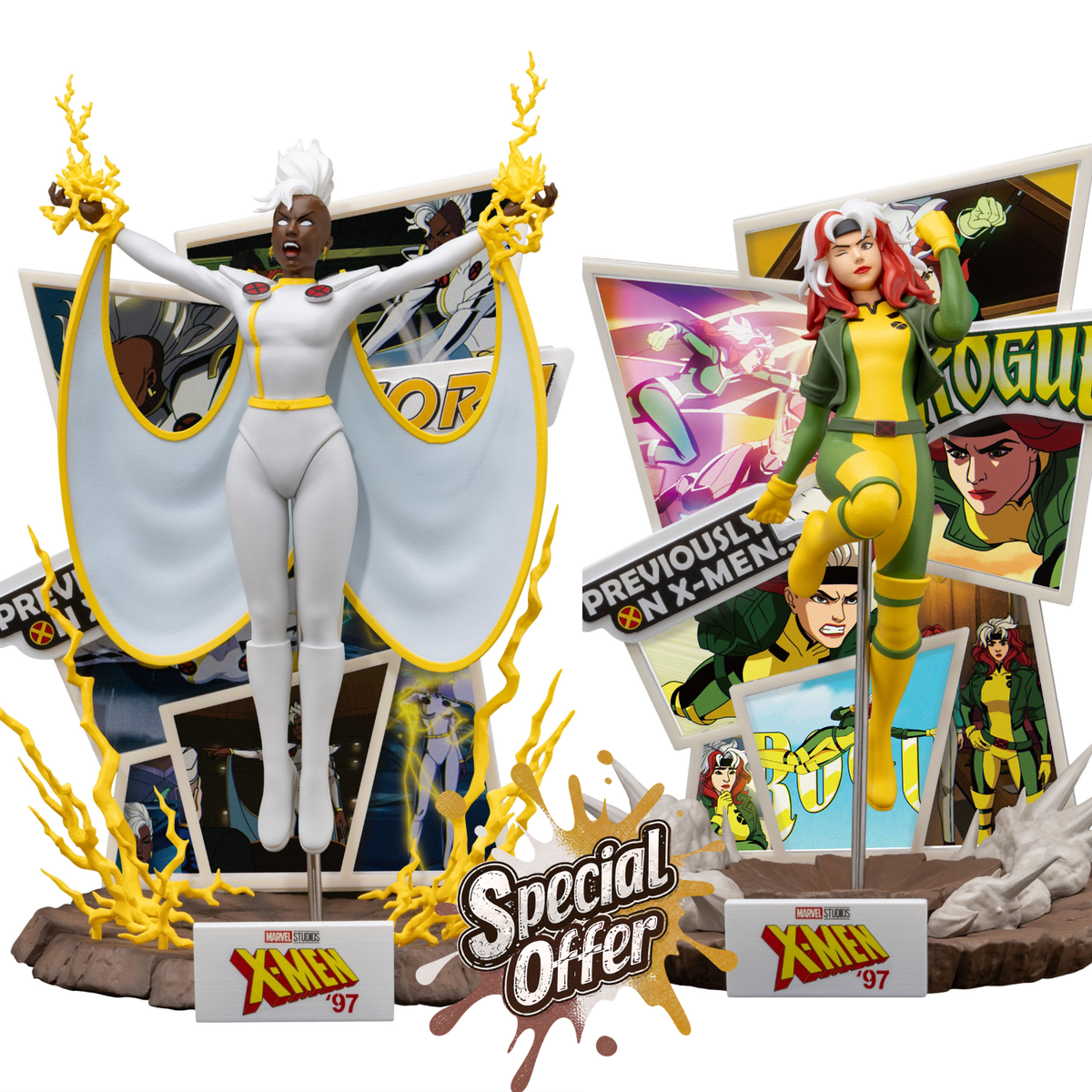 [Special Bundle] X-Men 97 - Storm DS 170 & Rogue DS 171 Figure Complete Set of 2 [Pre-order Jan 2027]