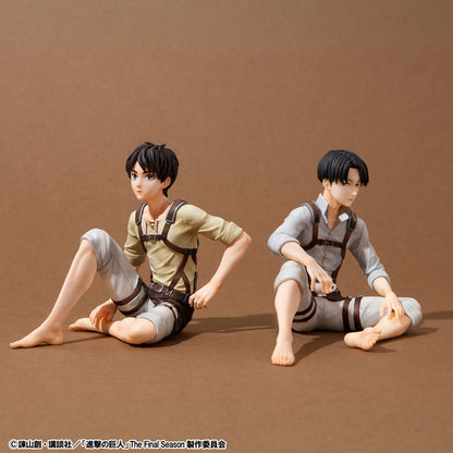 [Special Set] Attack on Titan G.E.M Series - Eren and Levi Captain Complete Set Palm Sized Ver. [Pre-Order Dec 2026]