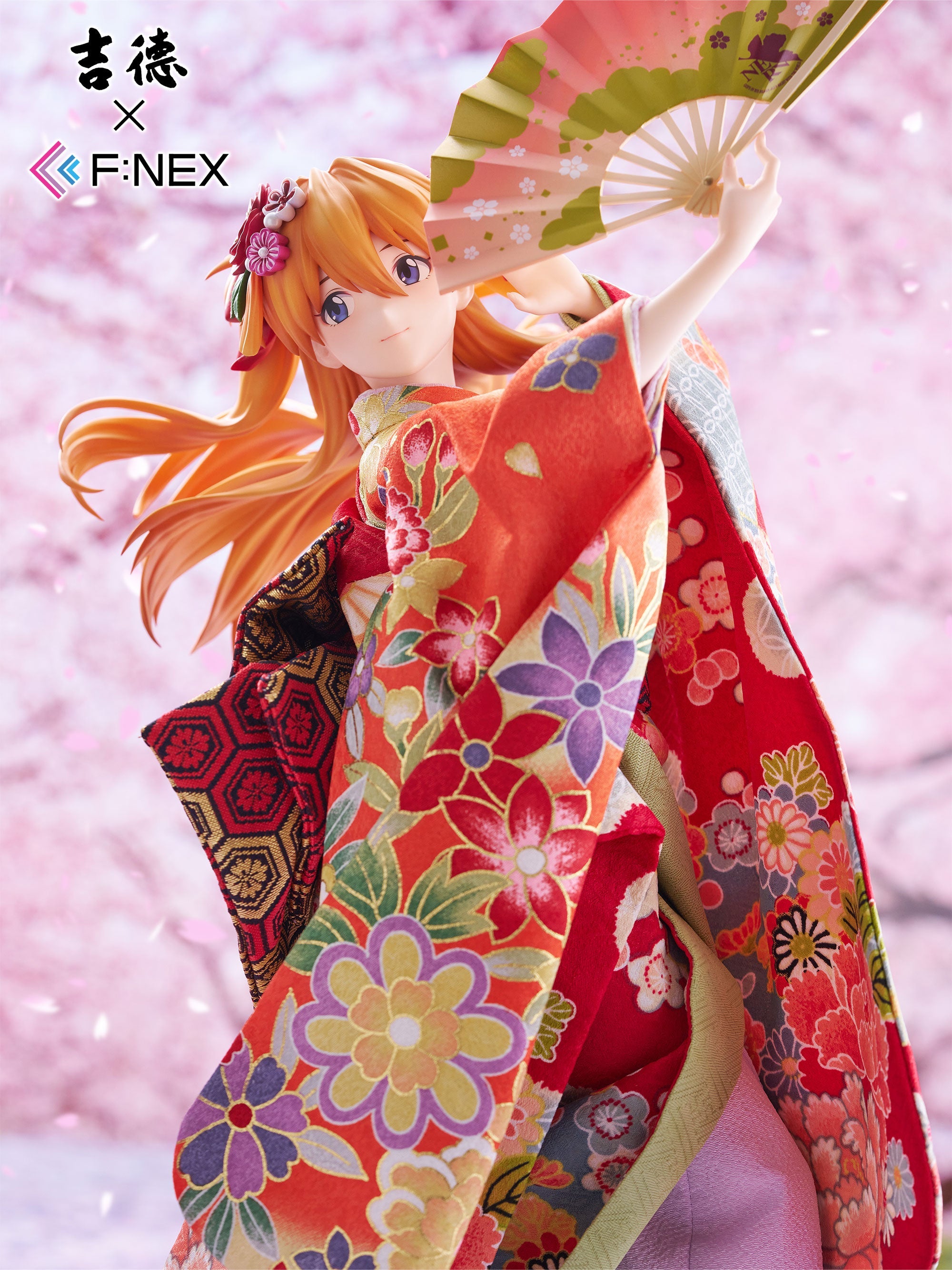[Special Set] Evangelion: Rebuild Yoshitoku x F:NEX 1/4 Scale Figure - Rei Ayanami & Asuka Shikinami Langley Japanese Doll Complete Set of 2 [Pre-Order Jul 2027]
