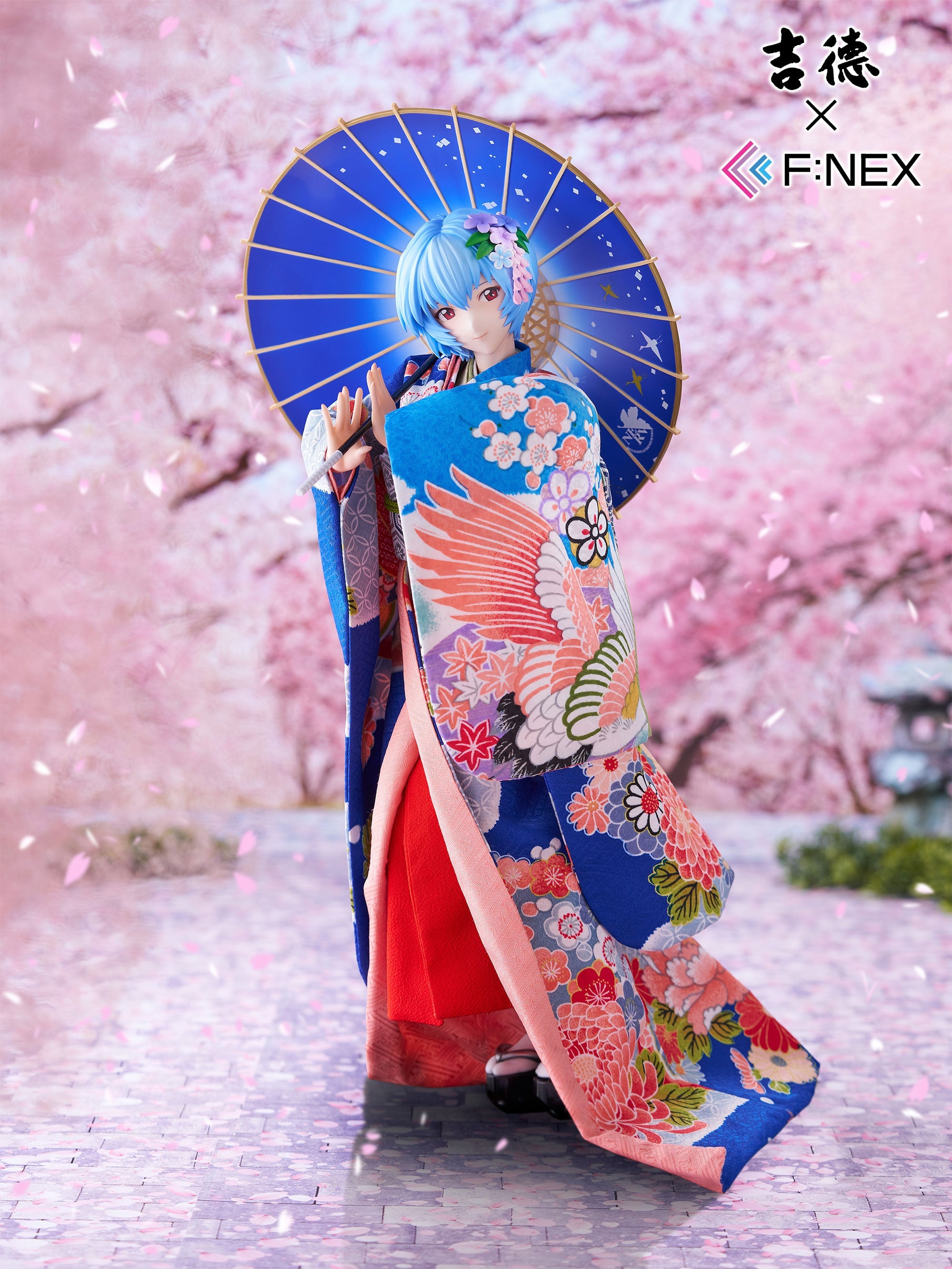 [Special Set] Evangelion: Rebuild Yoshitoku x F:NEX 1/4 Scale Figure - Rei Ayanami & Asuka Shikinami Langley Japanese Doll Complete Set of 2 [Pre-Order Jul 2027]