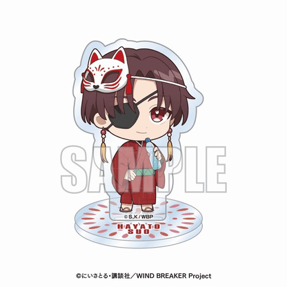 [Special Bundle] Wind Breaker - Karaoke Banban Acrylic Stand Mini Chara (8 Types) [Pre-Order Sep 9, 2026]
