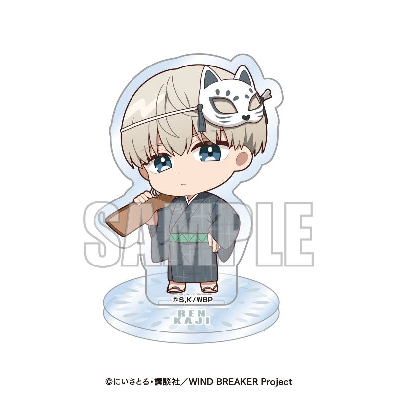 [Special Bundle] Wind Breaker - Karaoke Banban Acrylic Stand Mini Chara (8 Types) [Pre-Order Sep 9, 2026]