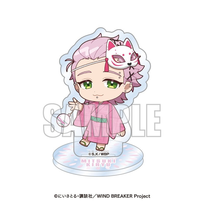 [Special Bundle] Wind Breaker - Karaoke Banban Acrylic Stand Mini Chara (8 Types) [Pre-Order Sep 9, 2026]