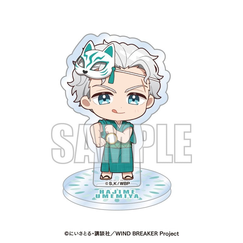 [Special Bundle] Wind Breaker - Karaoke Banban Acrylic Stand Mini Chara (8 Types) [Pre-Order Sep 9, 2026]