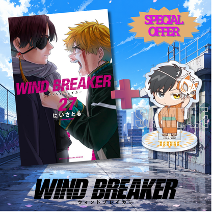 [Special Bundle] Wind Breaker - Wind Breaker Vol. 27 + Karaoke Banban Acrylic Stand (8 Types) [Pre-Order Sep 9, 2026]