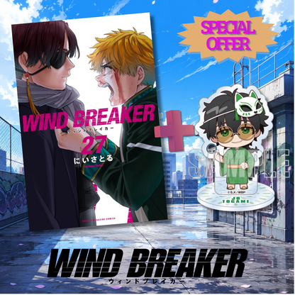 [Special Bundle] Wind Breaker - Wind Breaker Vol. 27 + Karaoke Banban Acrylic Stand (8 Types) [Pre-Order Sep 9, 2026]