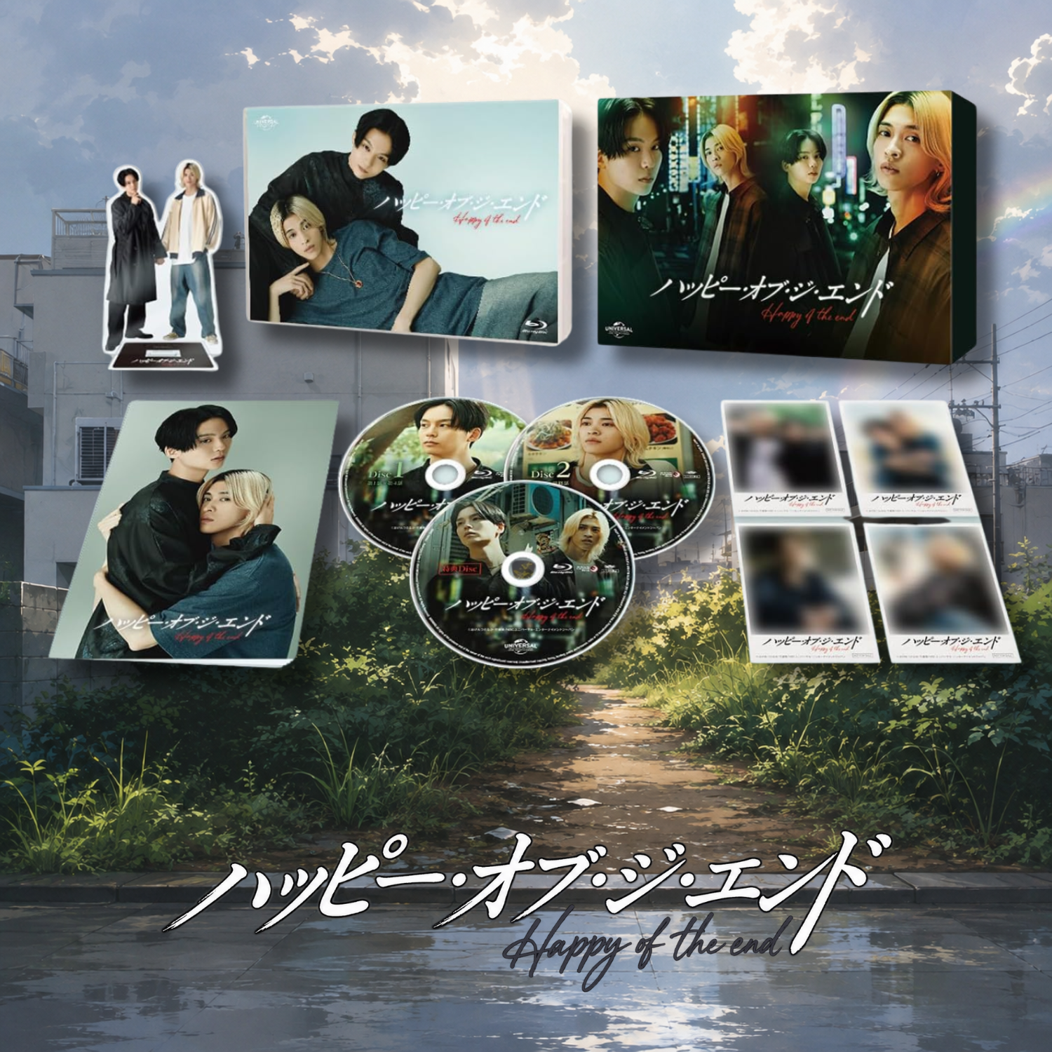 [Special Edition] Happy of the End - Happy of the End Vol.DVD / Blu-ray Box First Press Limited Edition