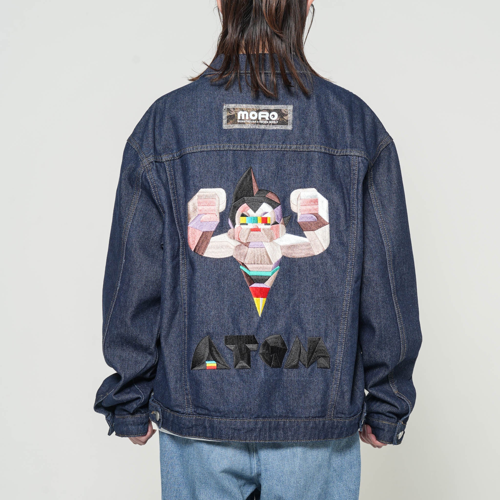 Astro Boy Tezuka World x Monstrousa Collaboration - Spectrum Shishu Denim JKT ATOM feat.Monkey Design S.Blue