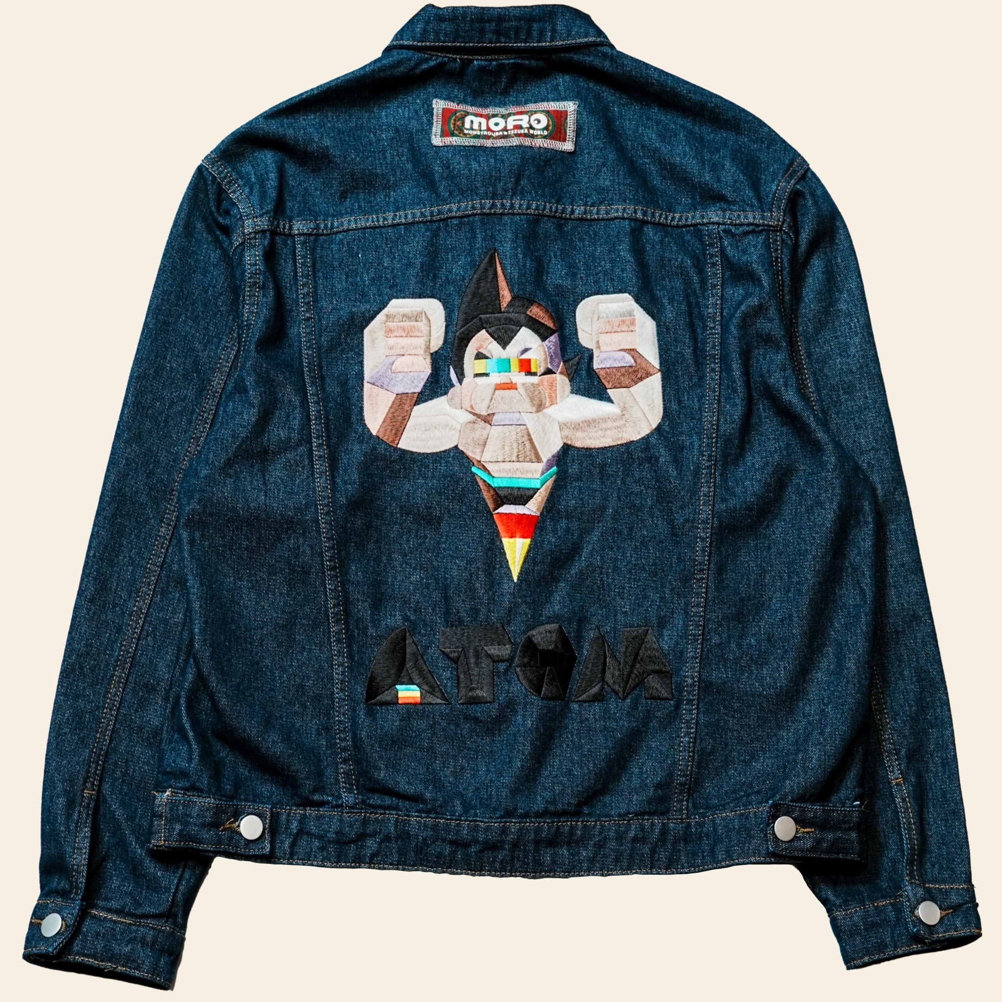 Astro Boy Tezuka World x Monstrousa Collaboration - Spectrum Shishu Denim JKT ATOM feat.Monkey Design S.Blue
