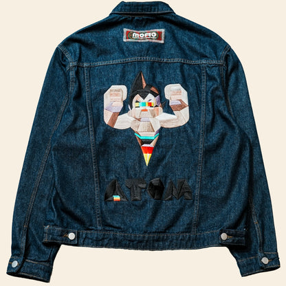 Astro Boy Tezuka World x Monstrousa Collaboration - Spectrum Shishu Denim JKT ATOM feat.Monkey Design S.Blue