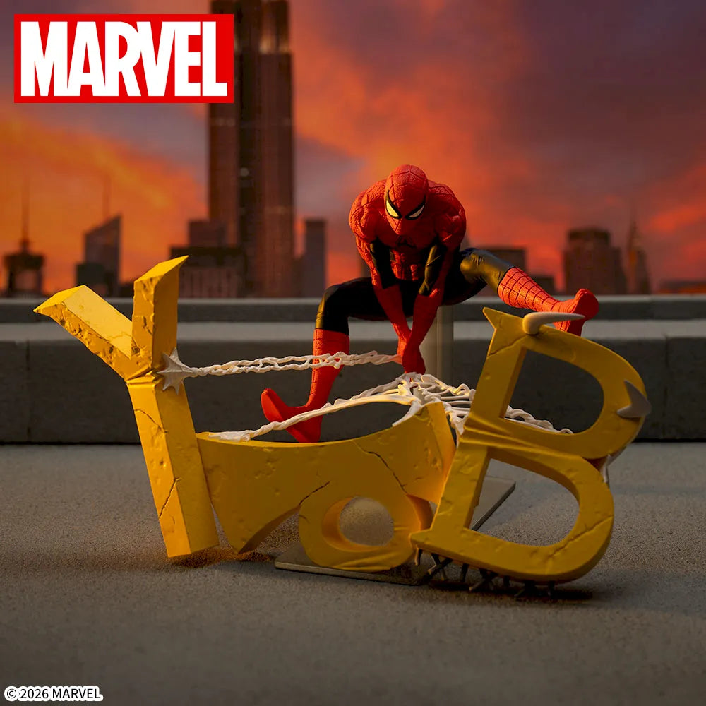 Spider Man Luminasta Figure - Spider Man  [Pre-Order Jul 2026]