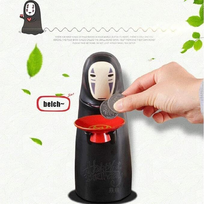 Spirited Away - No-Face Munching Piggy Bank