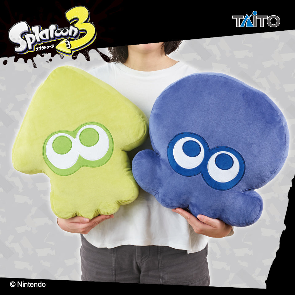 Splatoon 3 Extra Large Plush Toys - Squid & Octopus (2 Types) [Pre-Order Aug 2026]