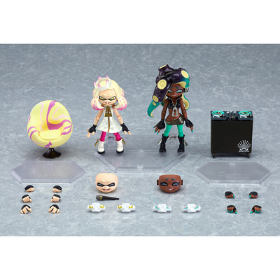 全新 figma Splatoon2 Off the Hook フィギュアセット Splatoon Figma - Off the Hook Pearl Houzuki and Marina Ida