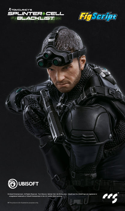Splinter Cell Figscript 1/12 Scale Action Figure - Sam Fisher [Pre-Order Aug 2026]
