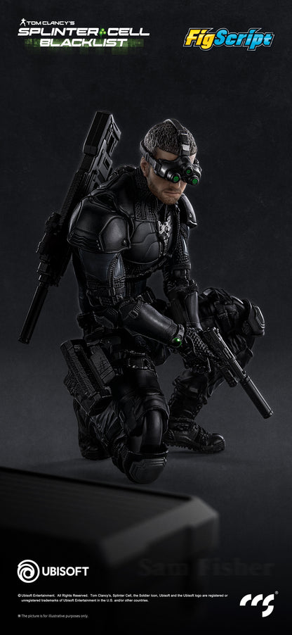 Splinter Cell Figscript 1/12 Scale Action Figure - Sam Fisher [Pre-Order Aug 2026]