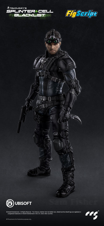 Splinter Cell Figscript 1/12 Scale Action Figure - Sam Fisher [Pre-Order Aug 2026]