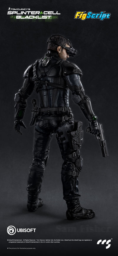 Splinter Cell Figscript 1/12 Scale Action Figure - Sam Fisher [Pre-Order Aug 2026]