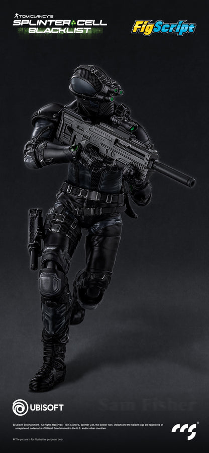 Splinter Cell Figscript 1/12 Scale Action Figure - Sam Fisher [Pre-Order Aug 2026]