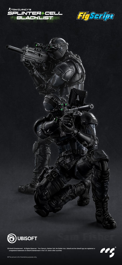 Splinter Cell Figscript 1/12 Scale Action Figure - Sam Fisher [Pre-Order Aug 2026]