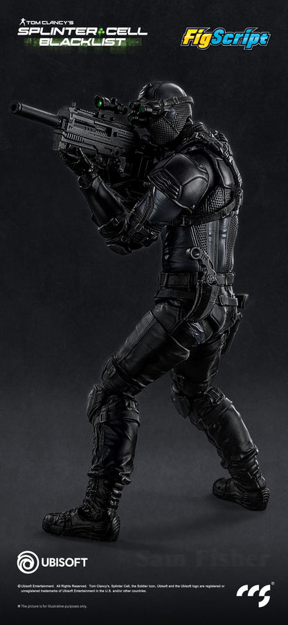 Splinter Cell Figscript 1/12 Scale Action Figure - Sam Fisher [Pre-Order Aug 2026]