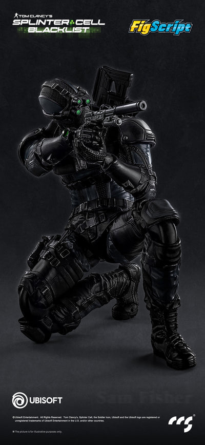 Splinter Cell Figscript 1/12 Scale Action Figure - Sam Fisher [Pre-Order Aug 2026]