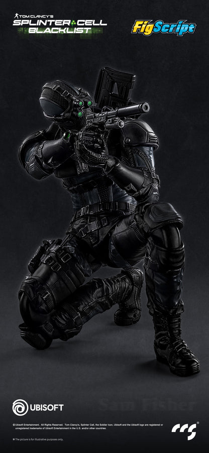 Splinter Cell Figscript 1/12 Scale Action Figure - Sam Fisher [Pre-Order Aug 2026]