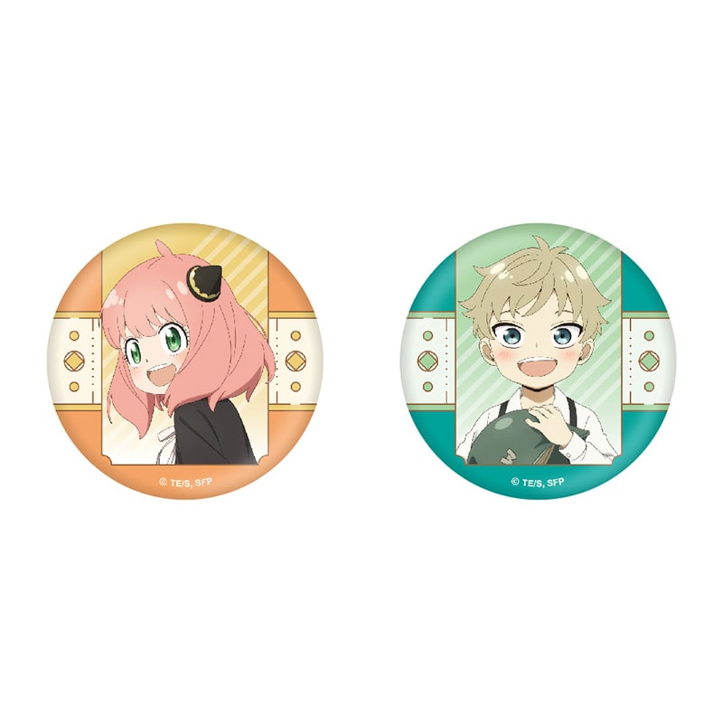 Spy X Family - Can Badge Set JF2026 Ver. Complete Set of 2 Types [Pre-Order Mar 2026]