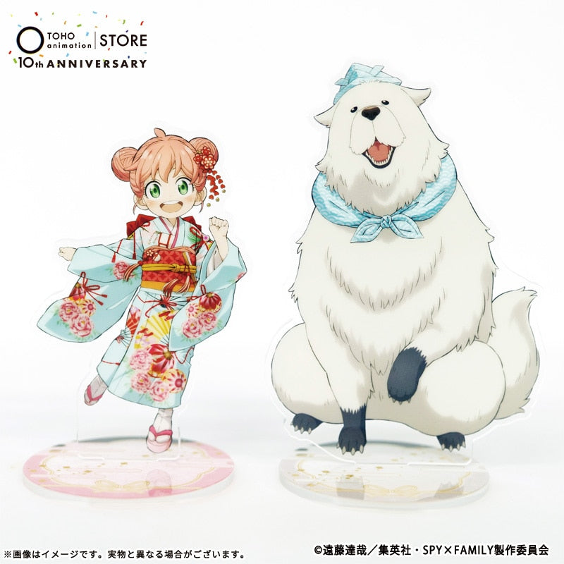 SPY×FAMILY TOHOアニメーション10周年記念 アクスタ2個セット Spy X Family Toho Animation - Original Acrylic Stand TAS 10th