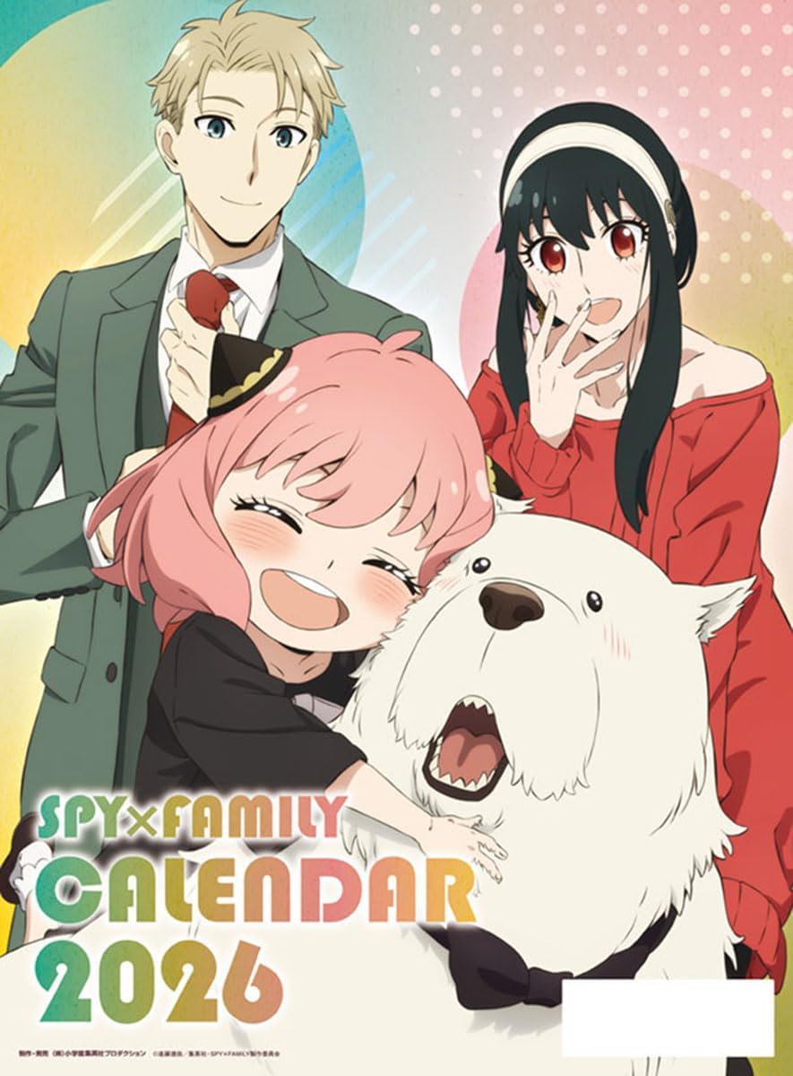 SPY×FAMILY Spy x Family - 2026 Calendar (2 Types) – JumpIchiban