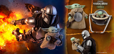 Star Wars: The Mandalorian S.H.Figuarts - The Mandalorian and Grogu
