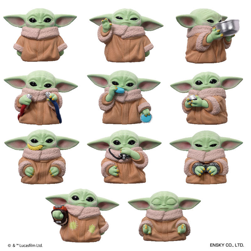Star Wars: The Mandalorian Soft Vinyl Puppet - Grogu Mascot Complete Set of 11 Types [Pre-Order Jul 2026]