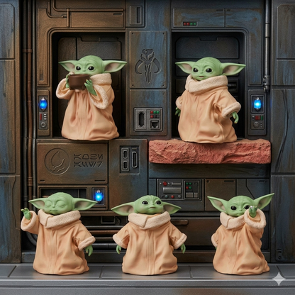 Star Wars: The Mandalorian & Grogu Ultra Detail Figure - Grogu Vol.1 (5 Types) [Pre-Order Aug 2026]
