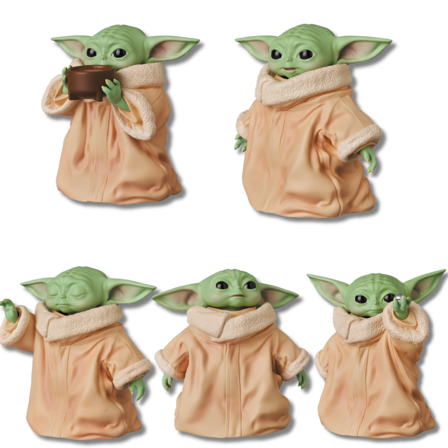 Star Wars: The Mandalorian & Grogu Ultra Detail Figure - Grogu Vol.1 (5 Types) [Pre-Order Aug 2026]