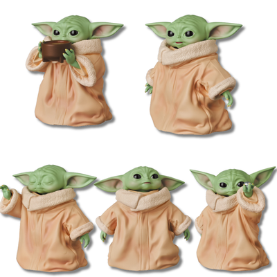Star Wars: The Mandalorian & Grogu Ultra Detail Figure - Grogu Vol.1 (5 Types) [Pre-Order Aug 2026]