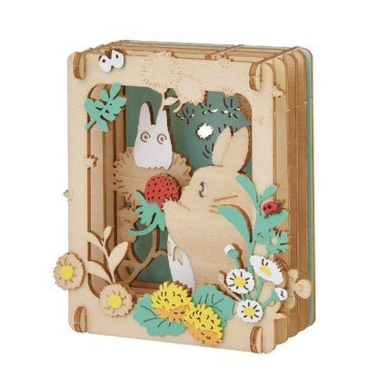 My Neighbor Totoro PAPER THEATER -Wood Style- / Strawberry Picking PT-W16X