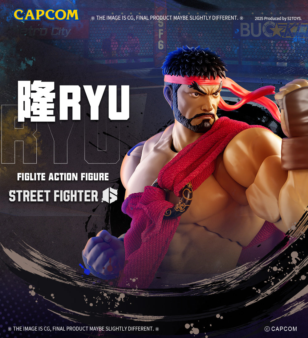Street Fighter 6 52TOYS FigLite - Ryu [Pre-Order Aug 2026]