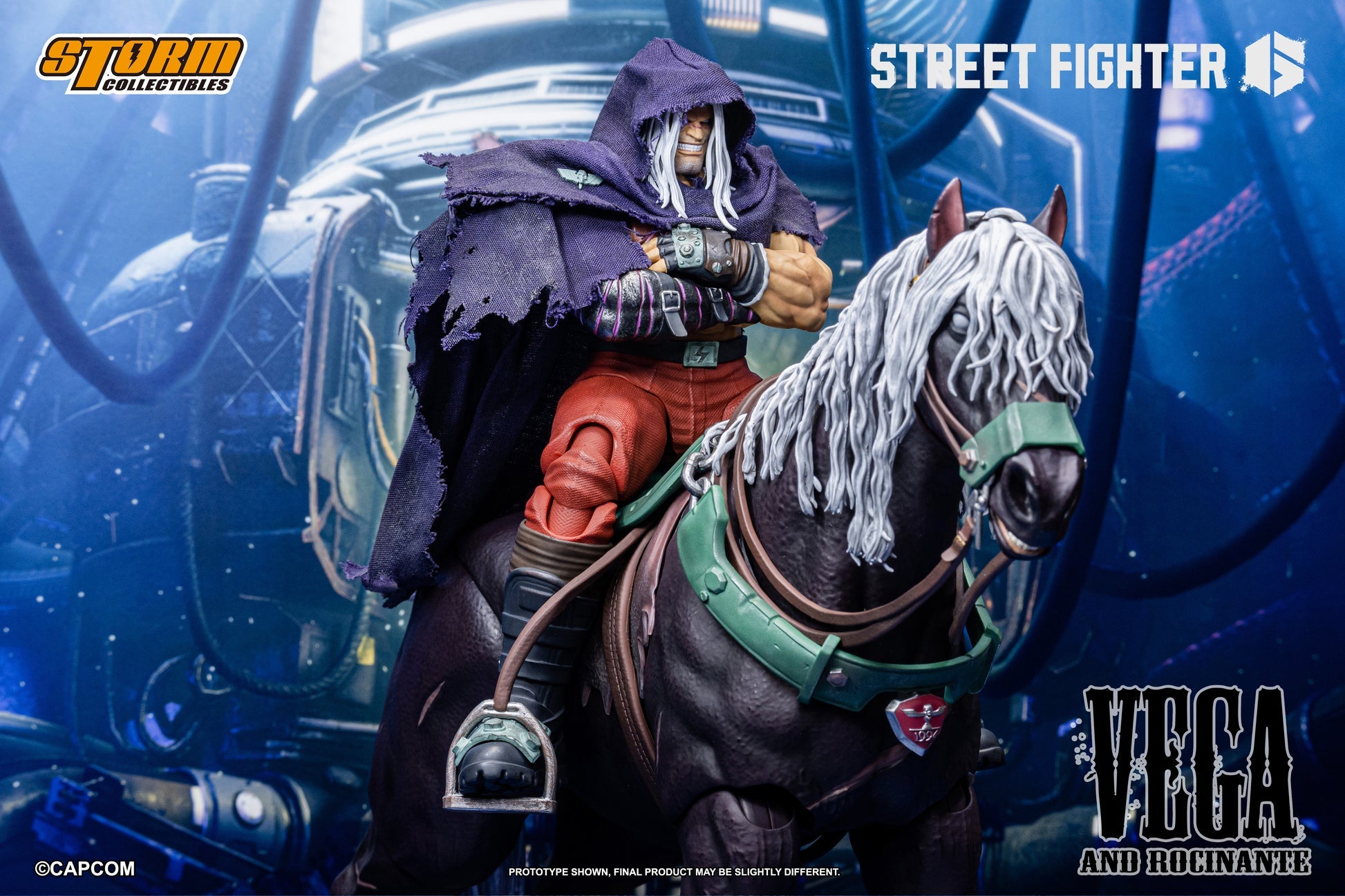 Street Fighter 6 Action Figure - Vega & Rocinante [Pre-Order Dec 2026]